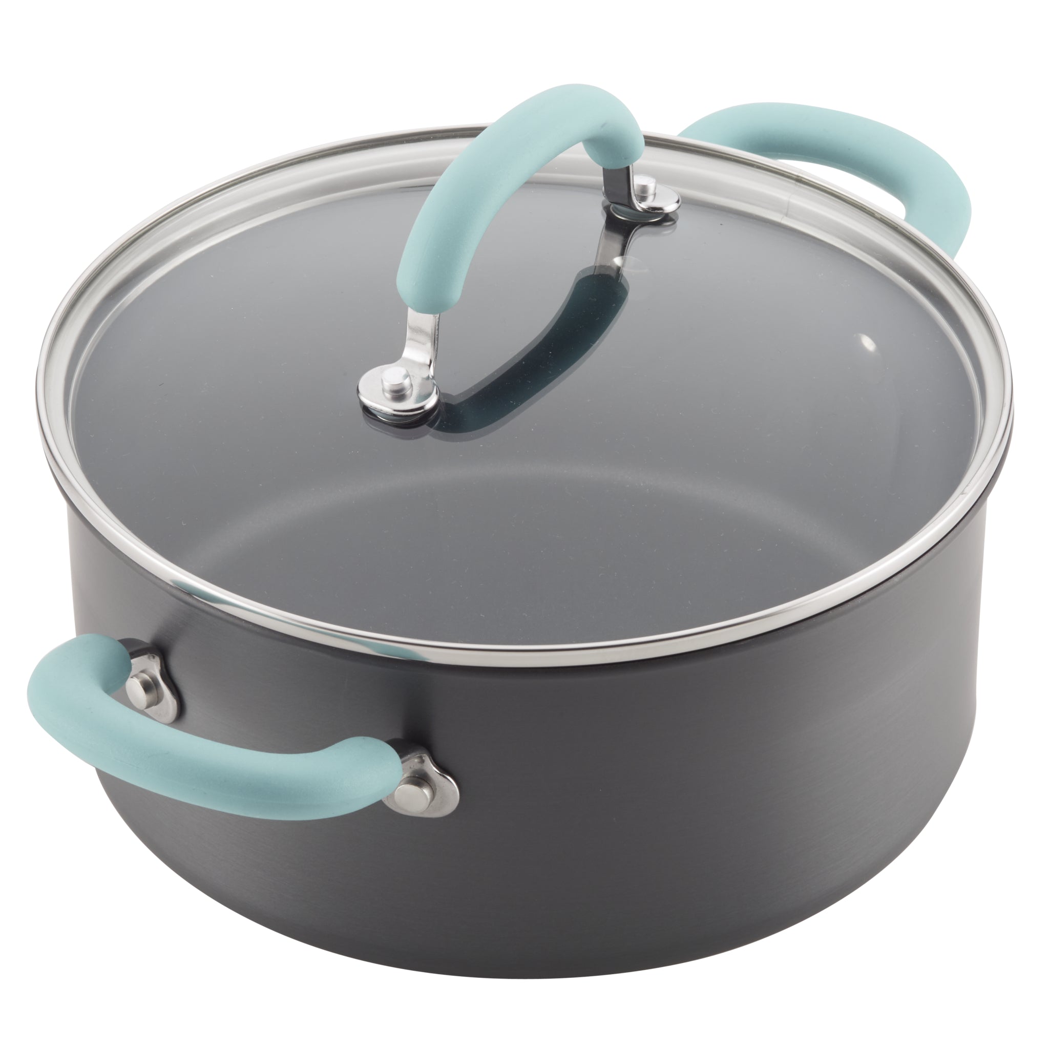 10-Piece Hard Anodized Nonstick Induction Cookware Set - Image 2