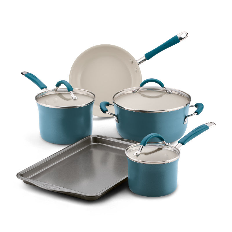 8-Piece Ceramic Nonstick Cookware Set - Image 2