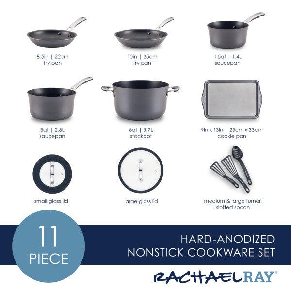 Cook + Create Hard Anodized Nonstick Cookware Sets - Image 17