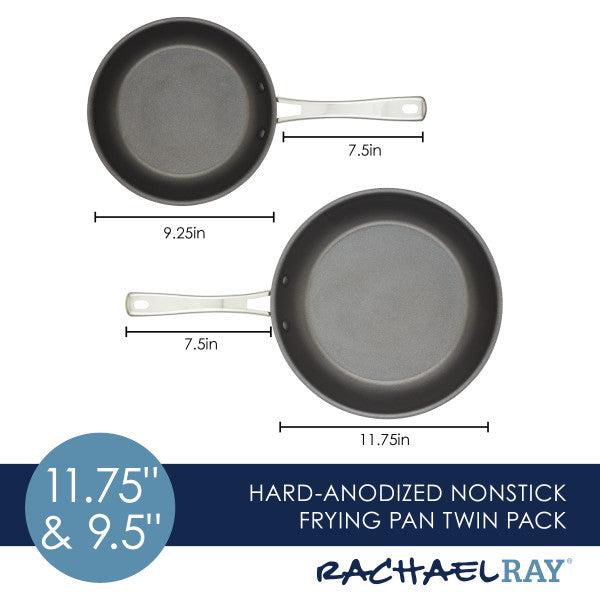 2-Piece Cook + Create Hard Anodized Nonstick Frying Pan Set - Image 7