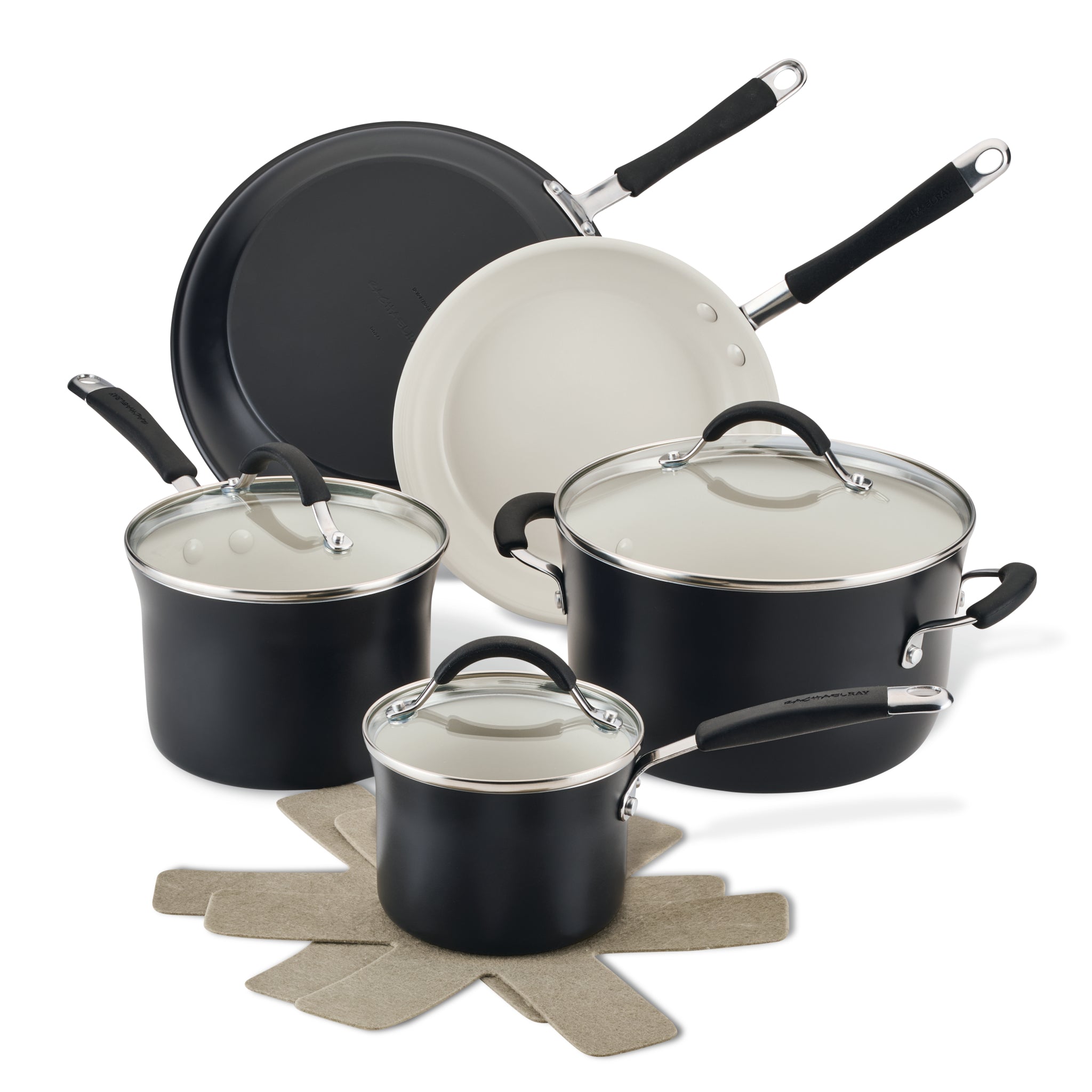 10-Piece Ceramic Nonstick Cookware Set - Image 2