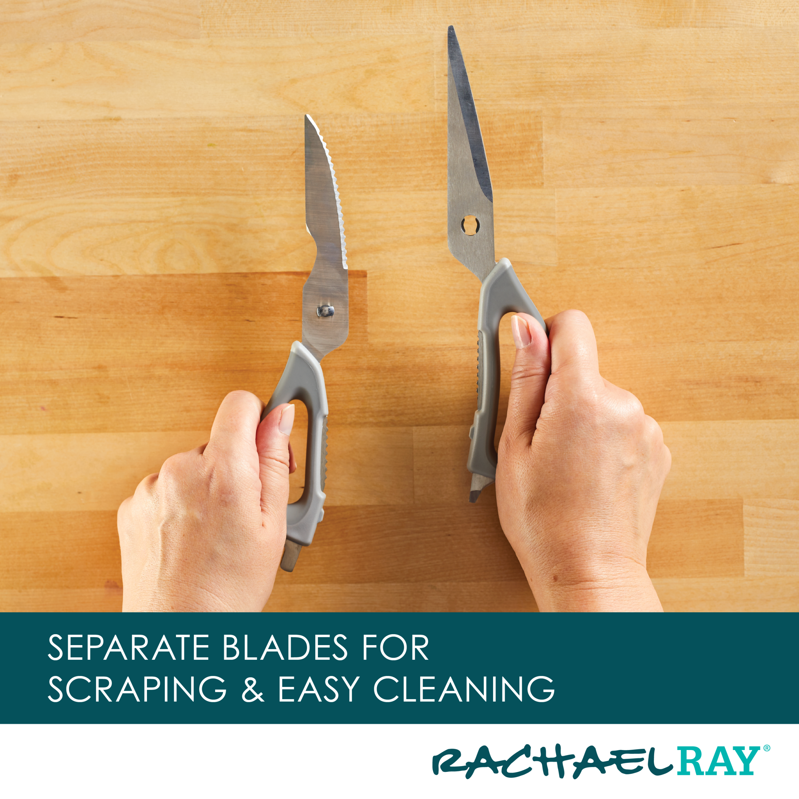 Multi Shear Kitchen Scissors with Herb Stripper and Sheath - Image 4