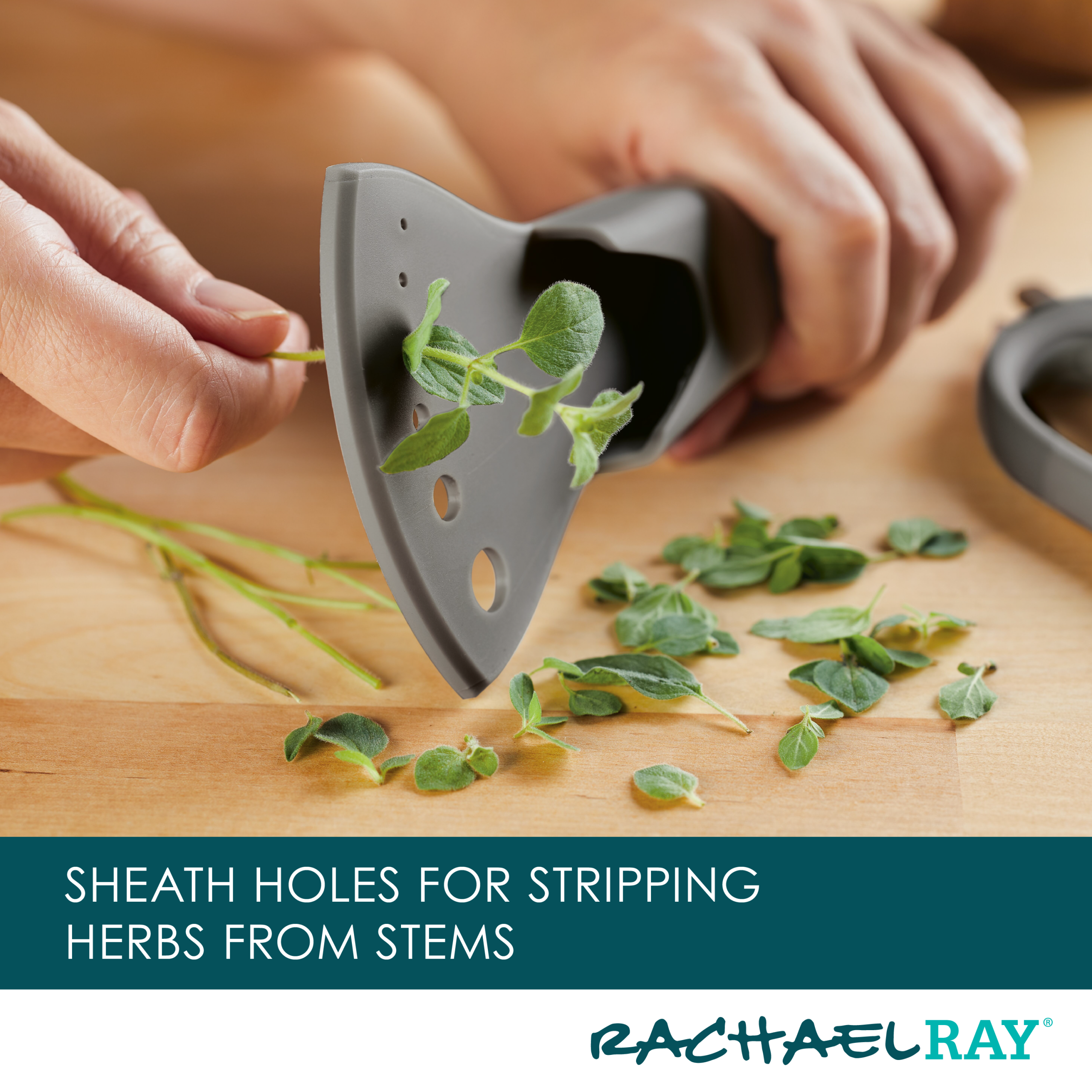 Multi Shear Kitchen Scissors with Herb Stripper and Sheath - Image 3