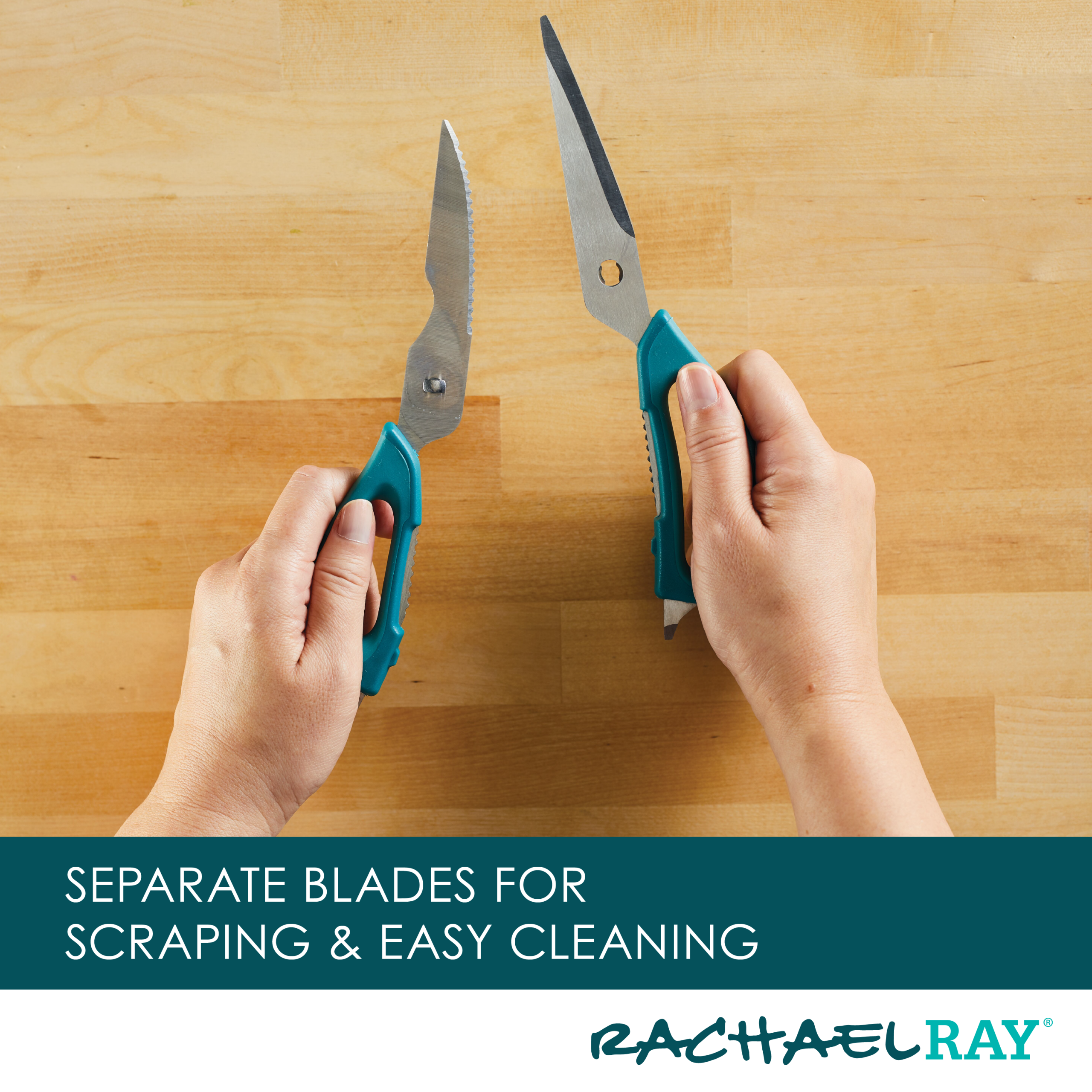 Multi Shear Kitchen Scissors with Herb Stripper and Sheath - Image 9