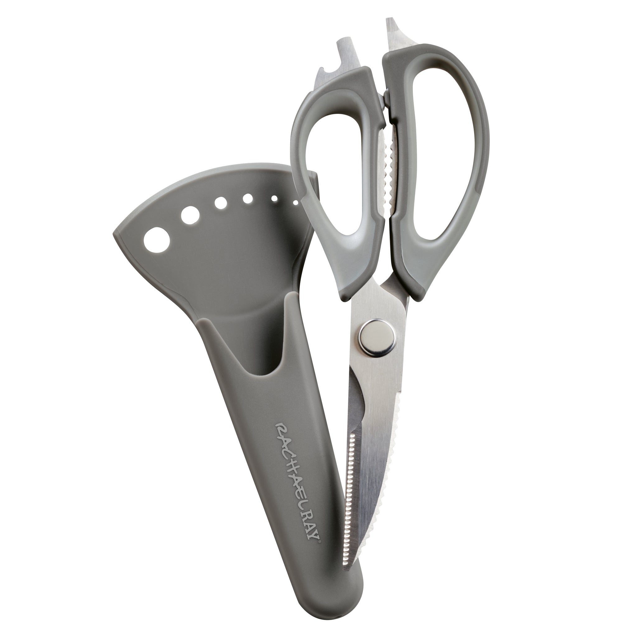 Multi Shear Kitchen Scissors with Herb Stripper and Sheath - Image 21
