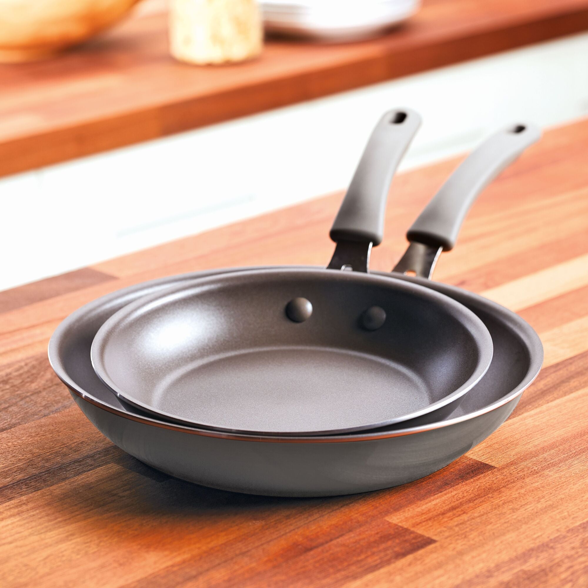 2-Piece Cook + Create Nonstick Frying Pan Set - Image 5