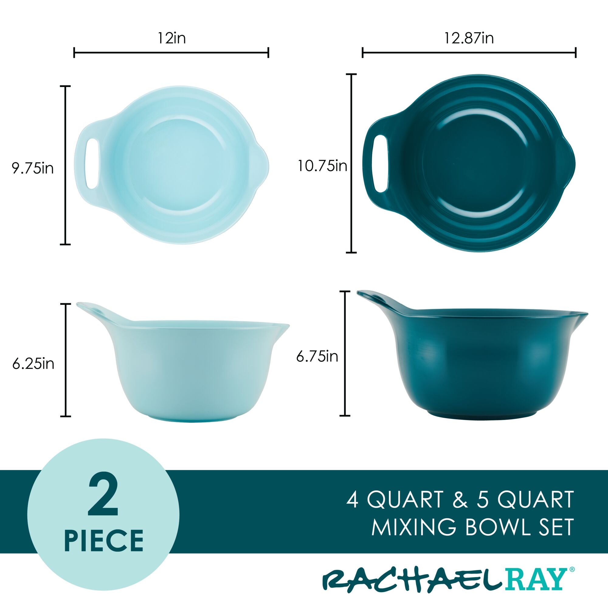 2-Qt. & 3-Qt. Nesting Mixing Bowl Set - Image 8