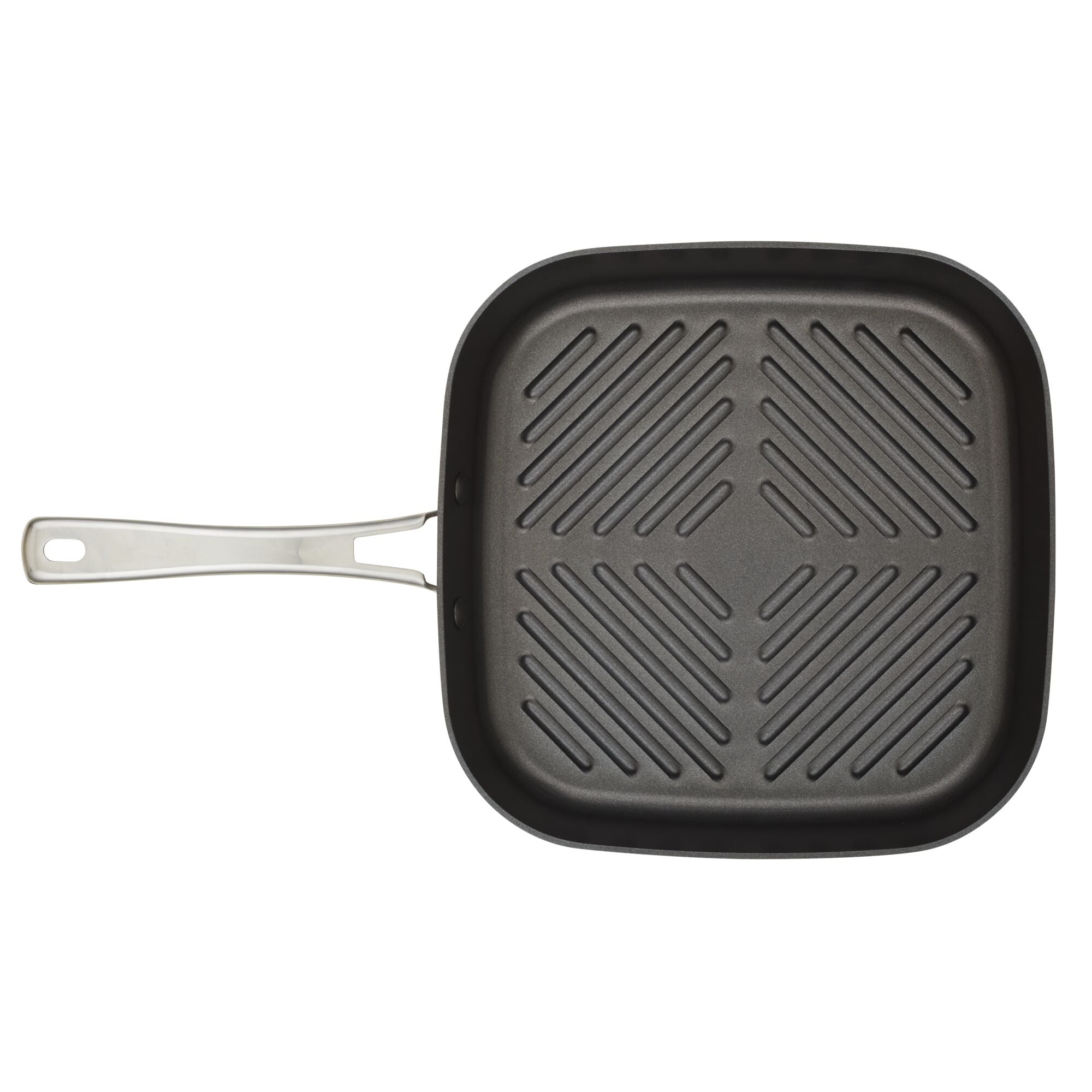 11-Inch Cook + Create Hard Anodized Nonstick Deep Grill Pan - Image 2