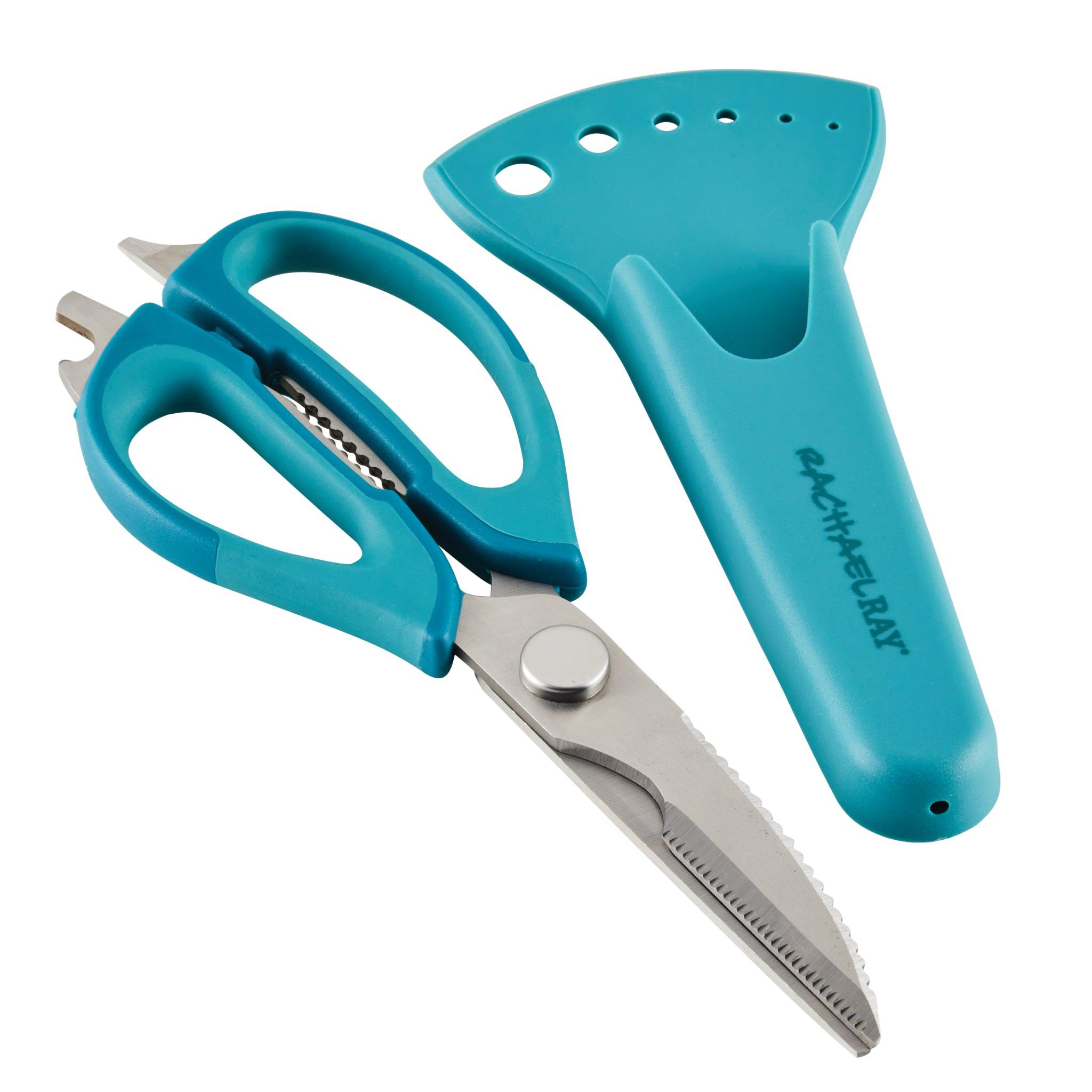 Multi Shear Kitchen Scissors with Herb Stripper and Sheath - Image 22