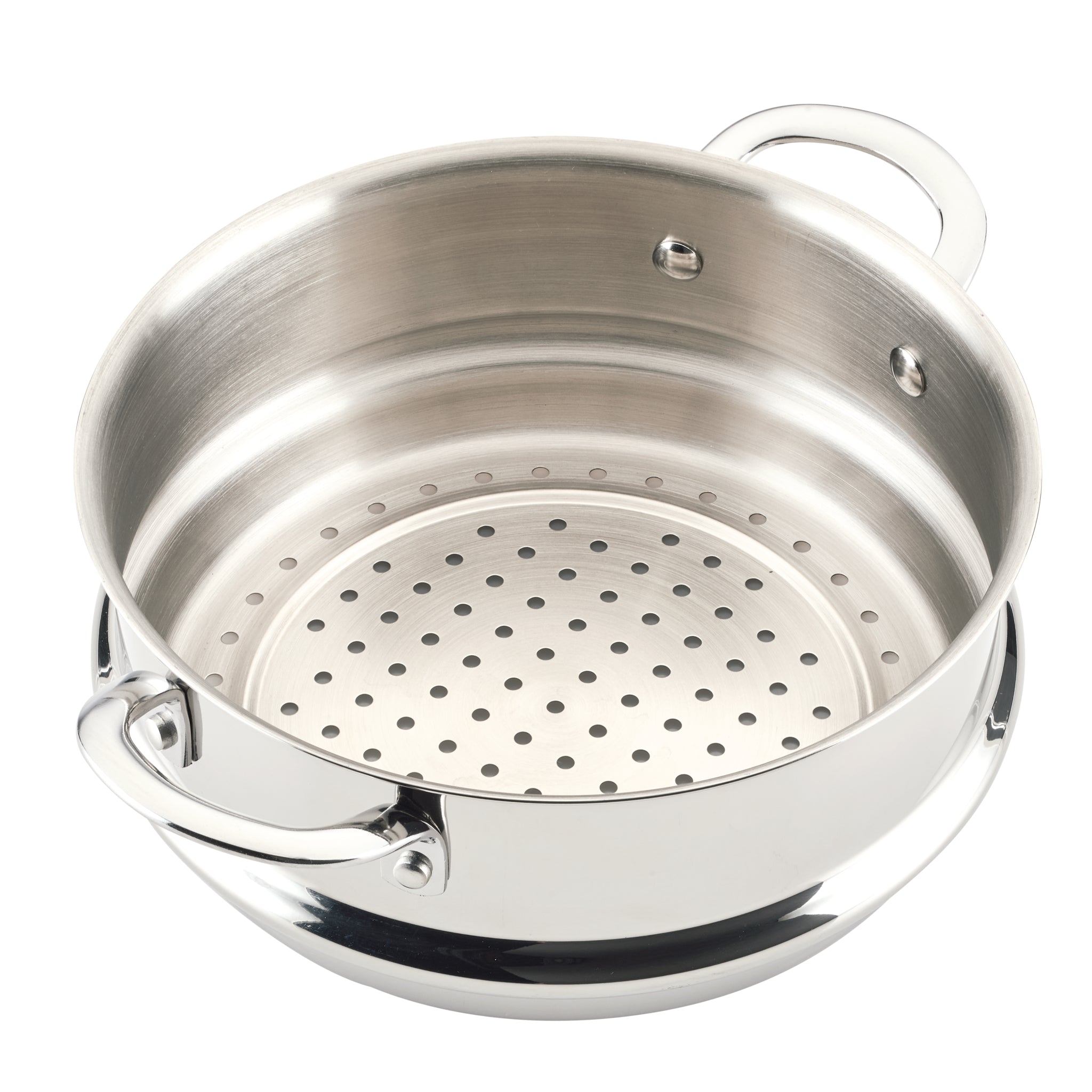 10-Inch Stainless Steel Steamer Insert - Image 2