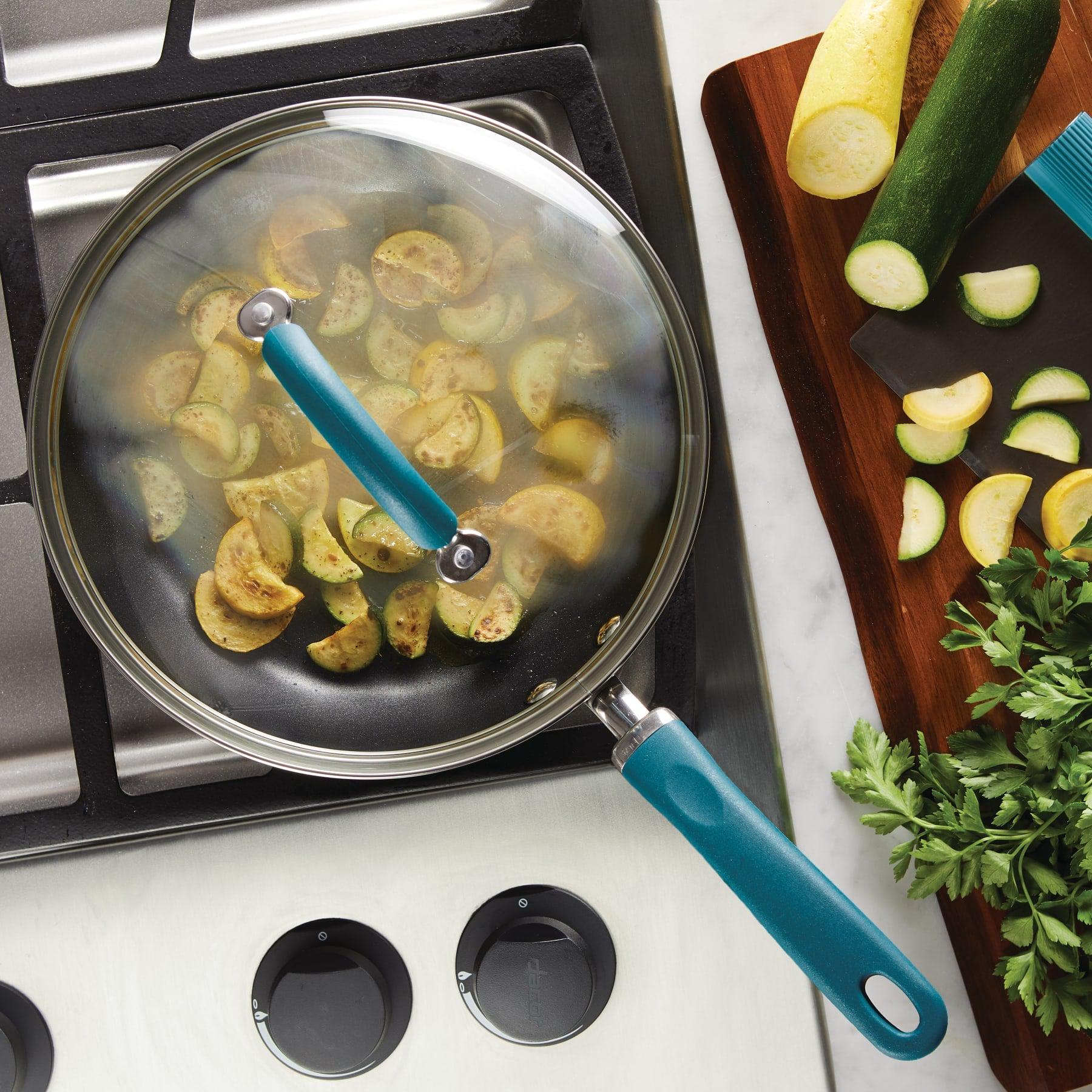 10.25-Inch Hard Anodized Nonstick Induction Covered Deep Frying Pan - Image 9