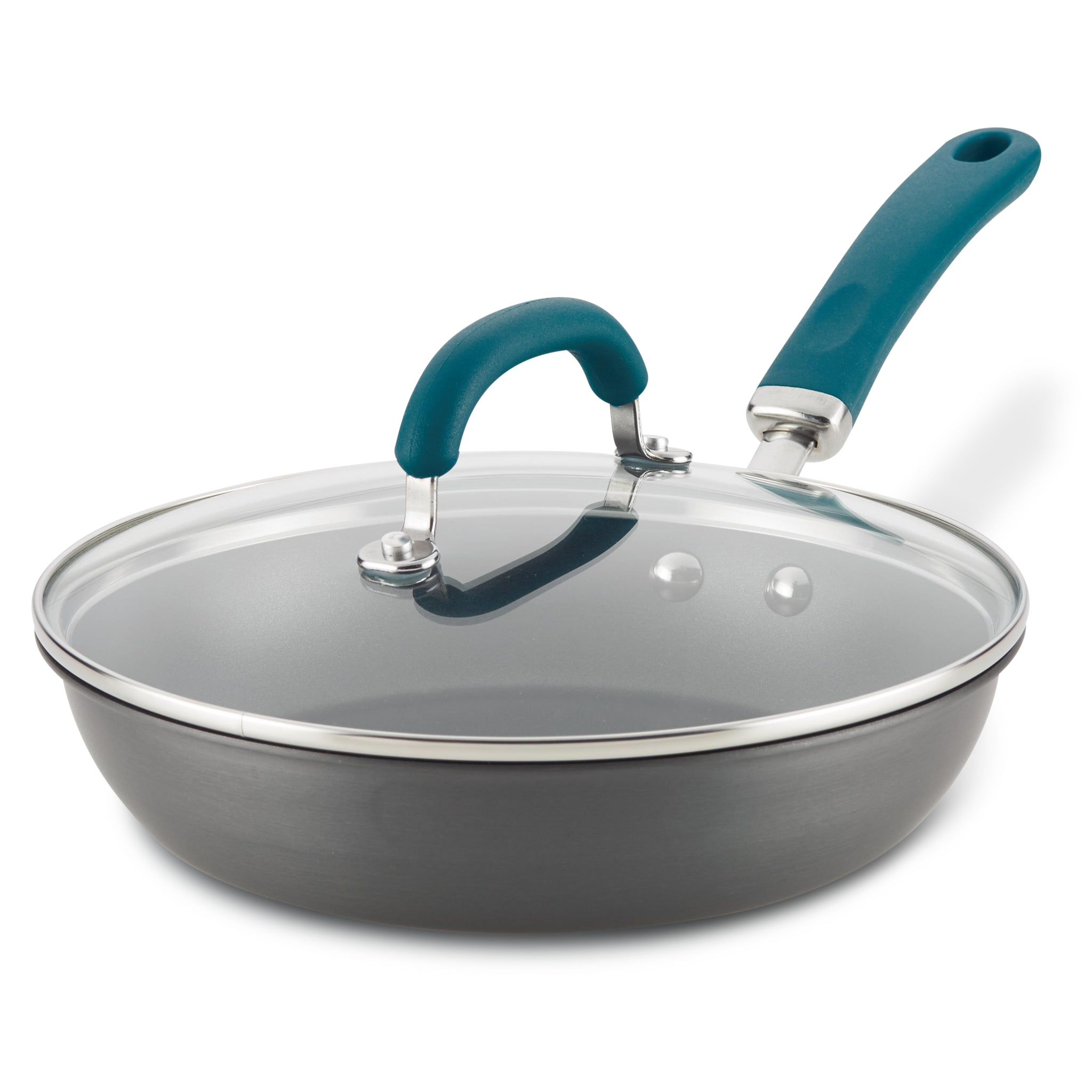 10.25-Inch Hard Anodized Nonstick Induction Covered Deep Frying Pan - Image 15