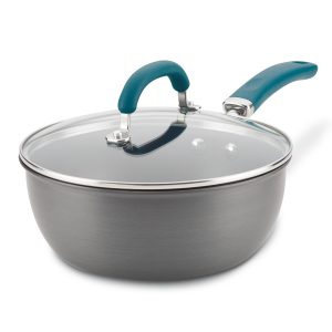 3-Quart Anodized Nonstick Induction Covered Chef Pan